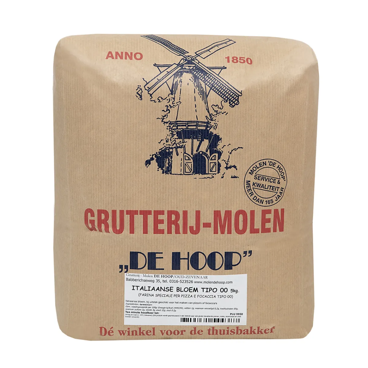 Sale Molen de Hoop Italiaanse Bloem Tipo 00 5kg
