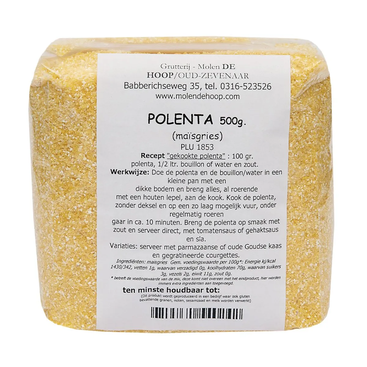 Hot Molen de Hoop Maisgries (polenta) 500gr