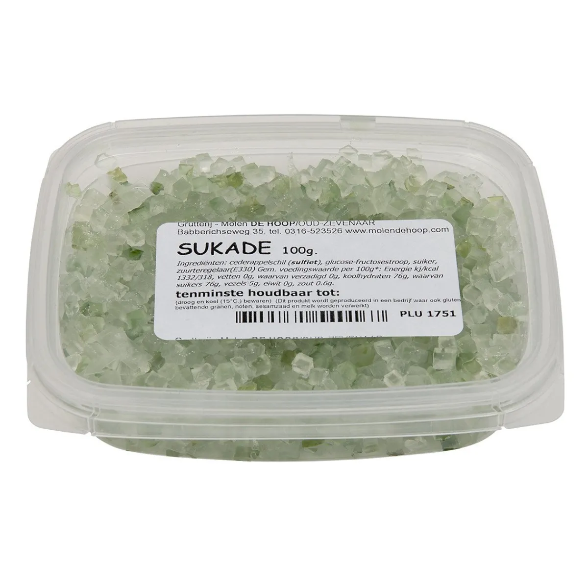 Sale Molen de Hoop Sukade 100gr