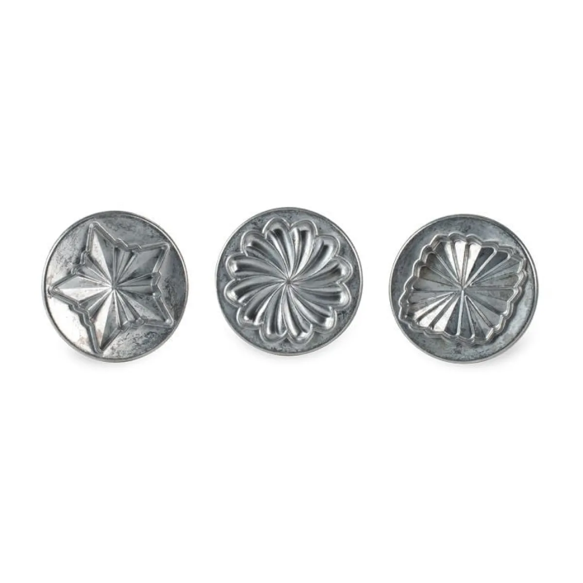 Nordic Ware Koekjesstempel Pretty Pleated Set/3
