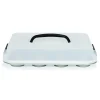 Sale Patisse Muffinvorm Silver-Top 12 Vaks met Draagdeksel 35cm