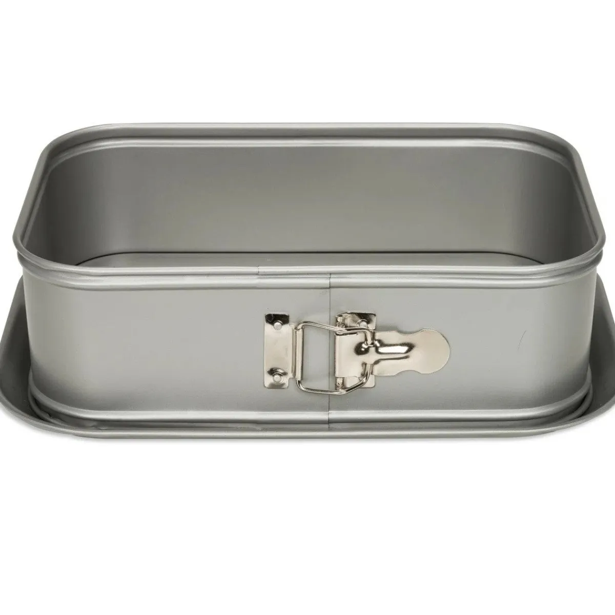 Hot Patisse Springvorm Rechthoek Silver-Top 28x18cm (12cm hoog)