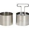 Patisse Taartring met Uitdrukker Ø7cm Set/3