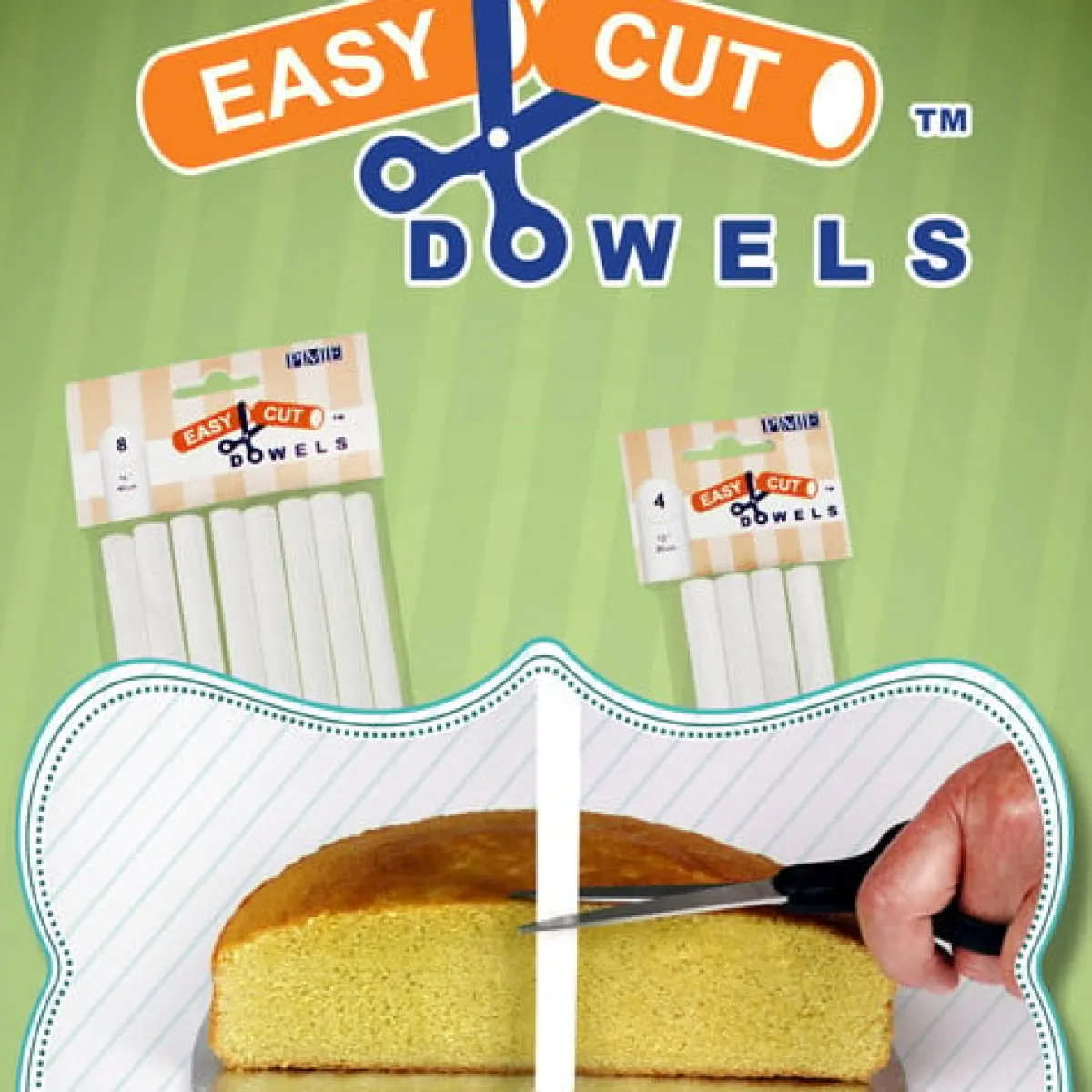 Sale PME Easy Cut Dowels bulk pak á 100 stuks 40cm.