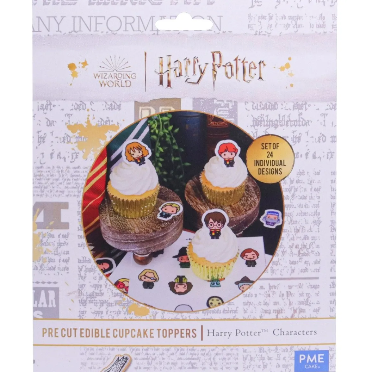 New PME Harry Potter Karakters Suikerdecoratie 24st.