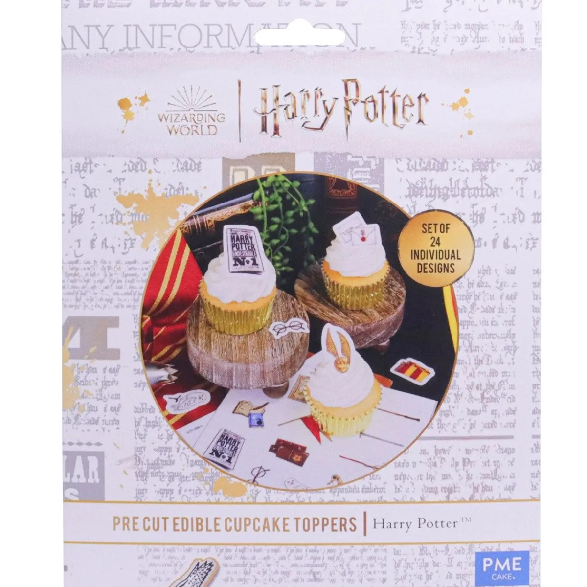 PME Harry Potter Suikerdecoratie 24st.