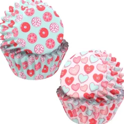 New PME Mini Cupcake Vormpjes Pretty Sweet Ø33mm 60st.