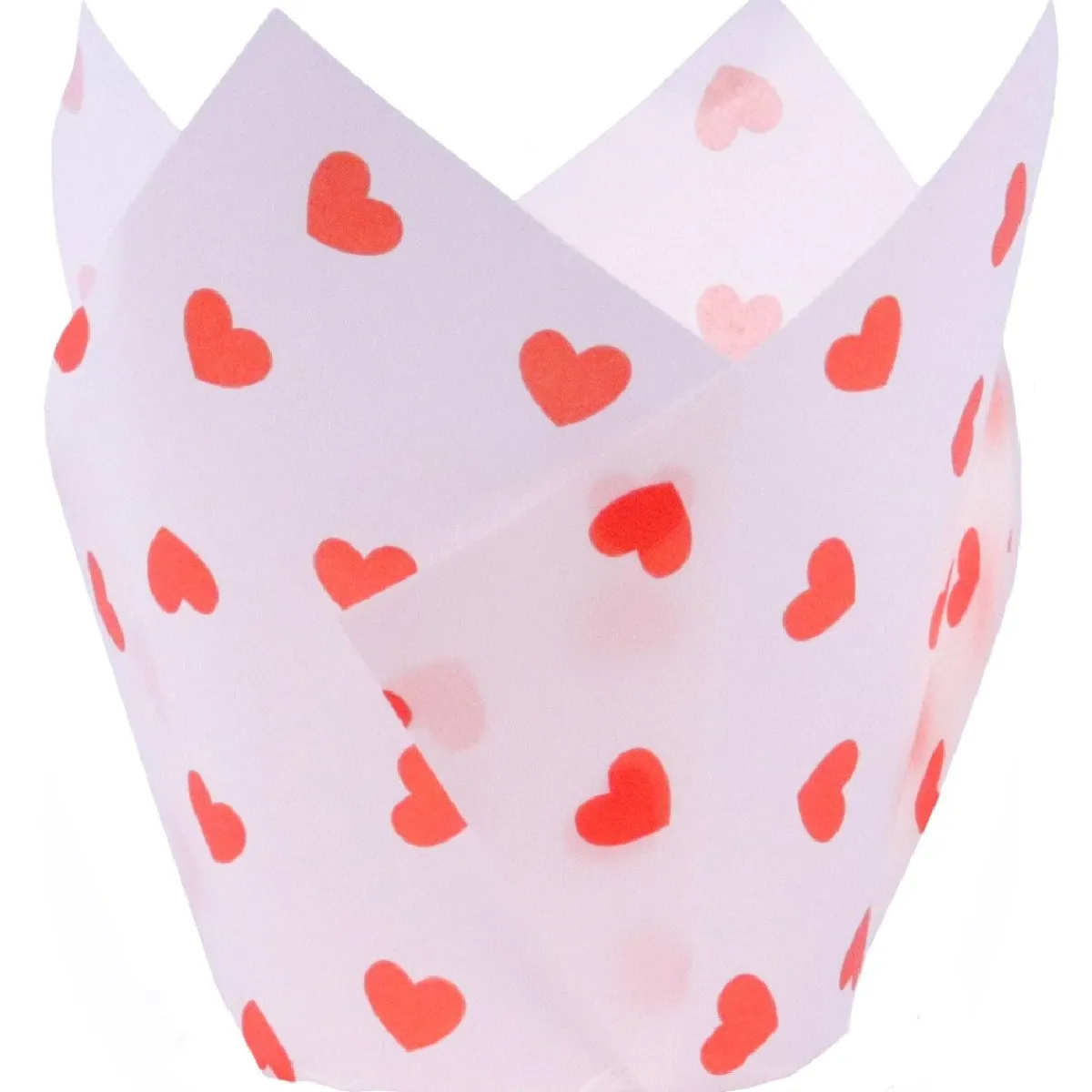 Online PME Muffin Cups Hartjes 24st.