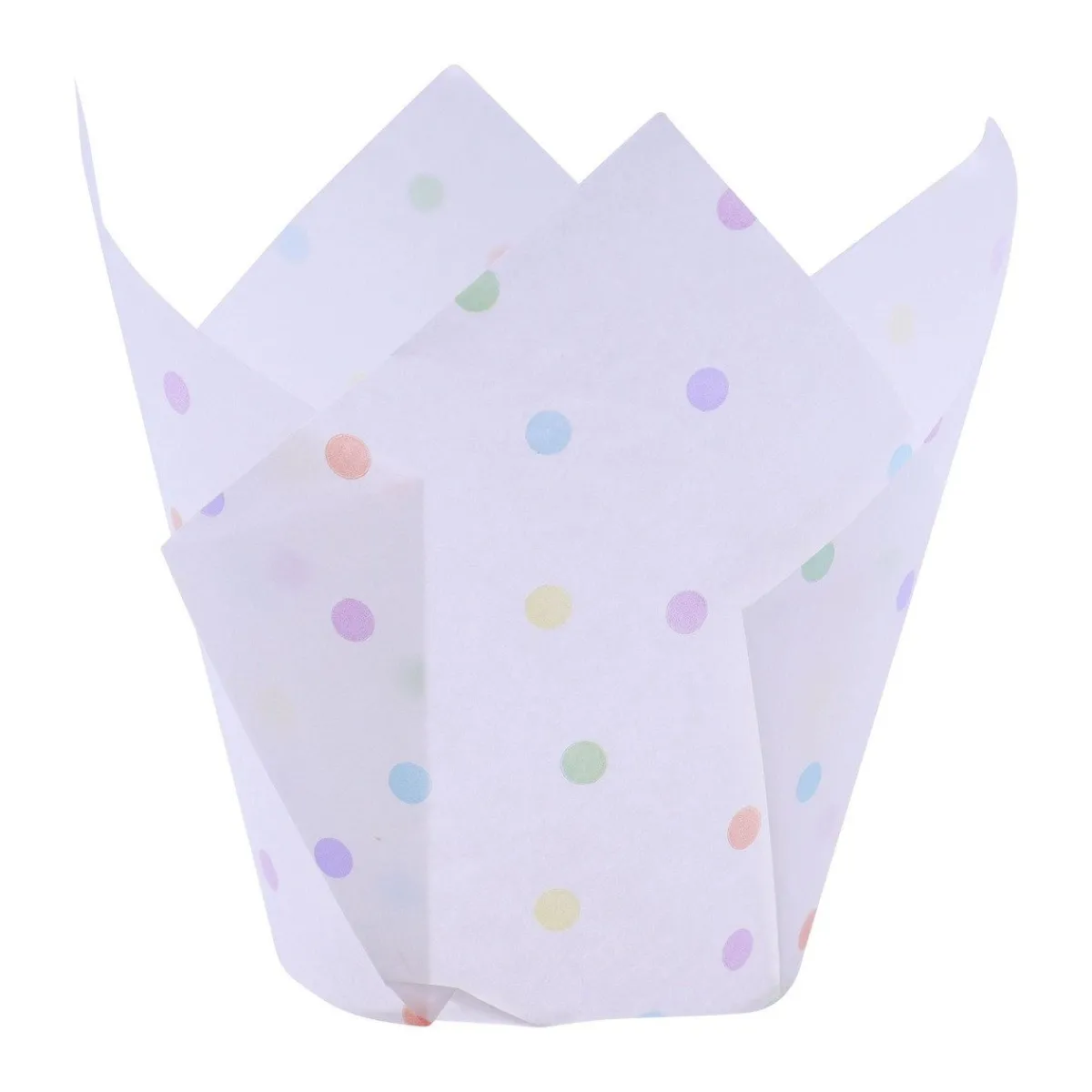 Best PME Muffin Cups Regenboog Stippen 24st