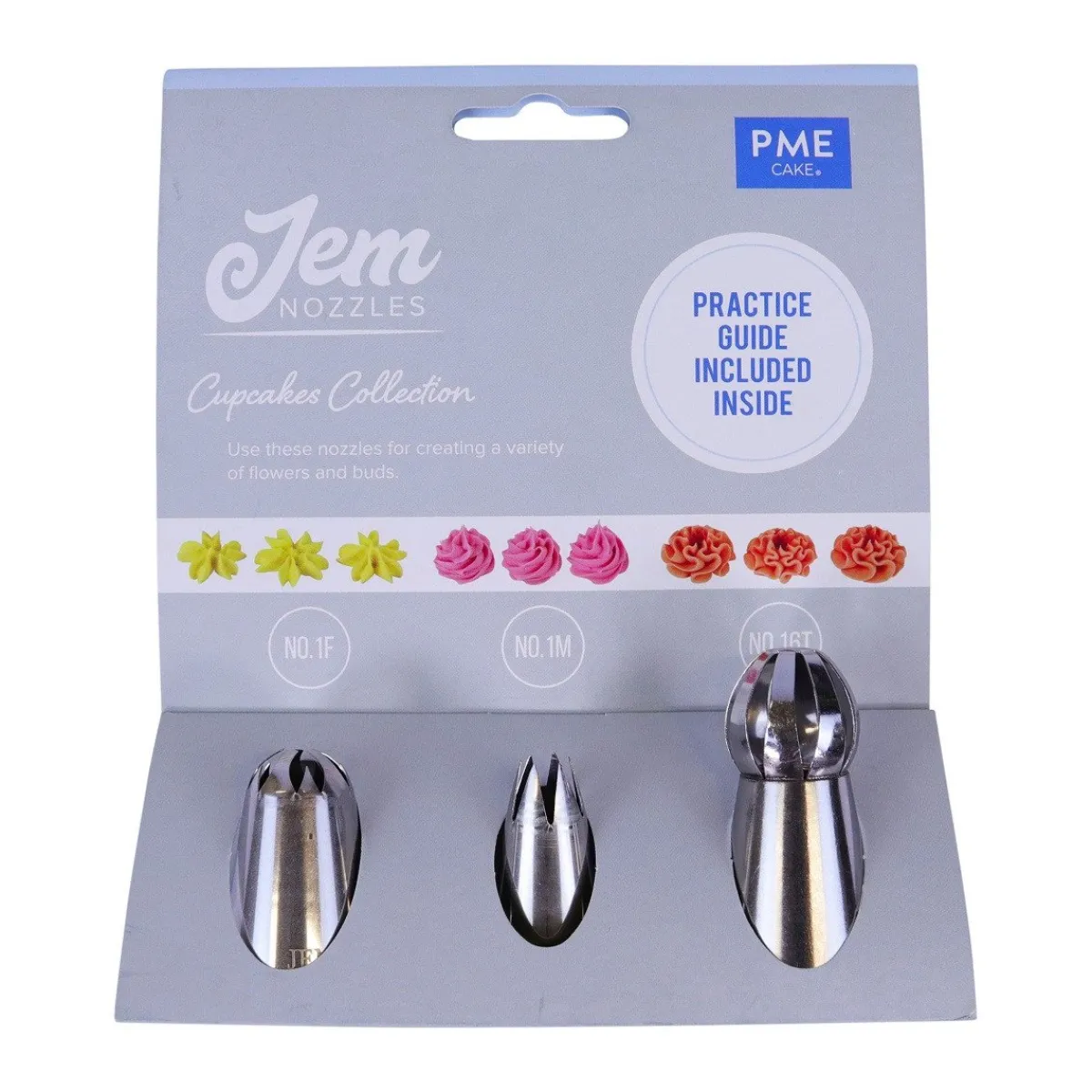 Outlet PME Spuitmondjes Cupcakes Set/3