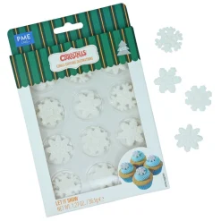 Hot PME Suikerdecoratie Sneeuwvlokken 12st.