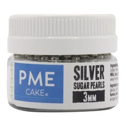 Best PME Suikerparels Zilver 3mm 25 gram