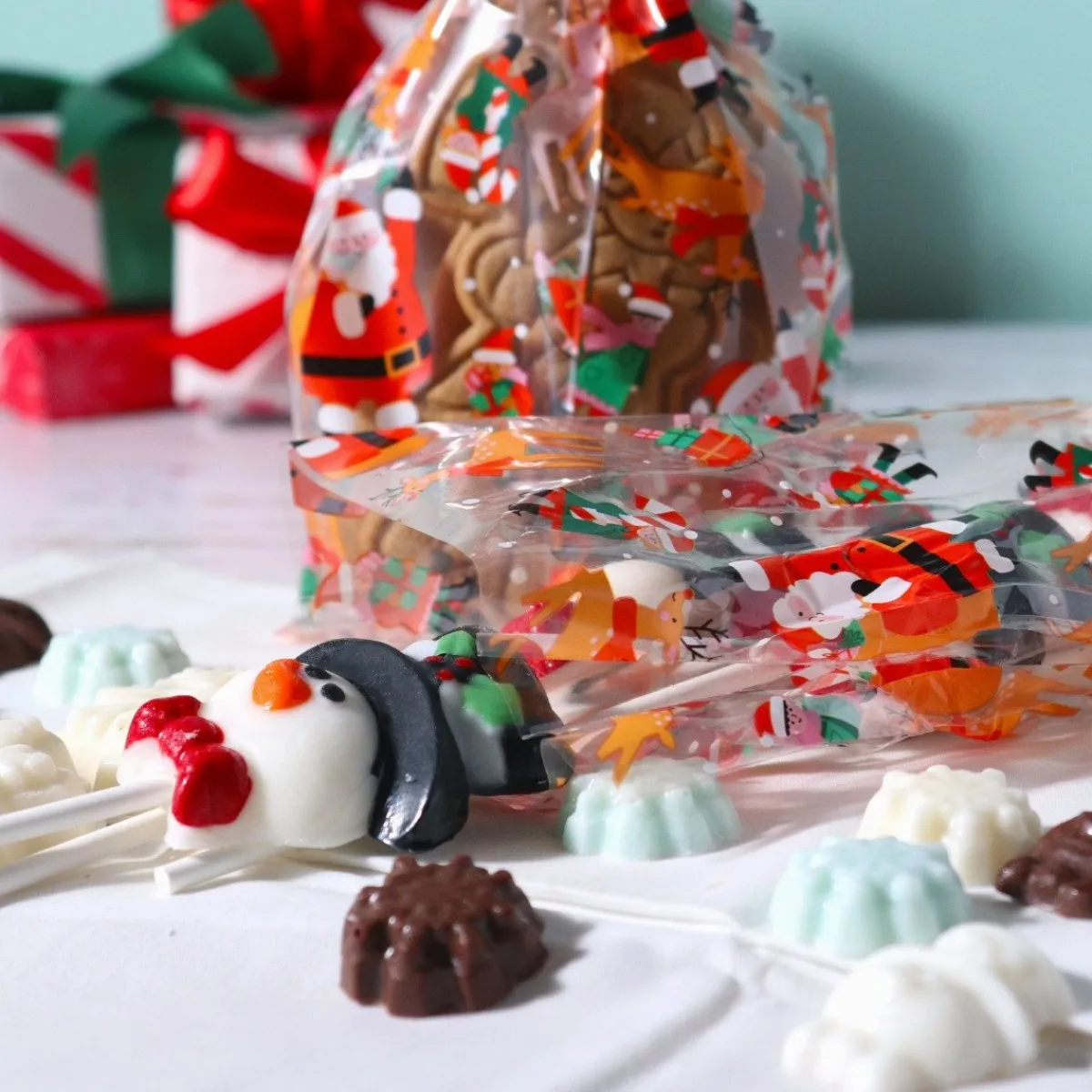 Best PME Traktatiezakjes Kerstman 20st