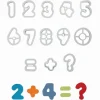 New PME Uitstekerset Cijfers set/13