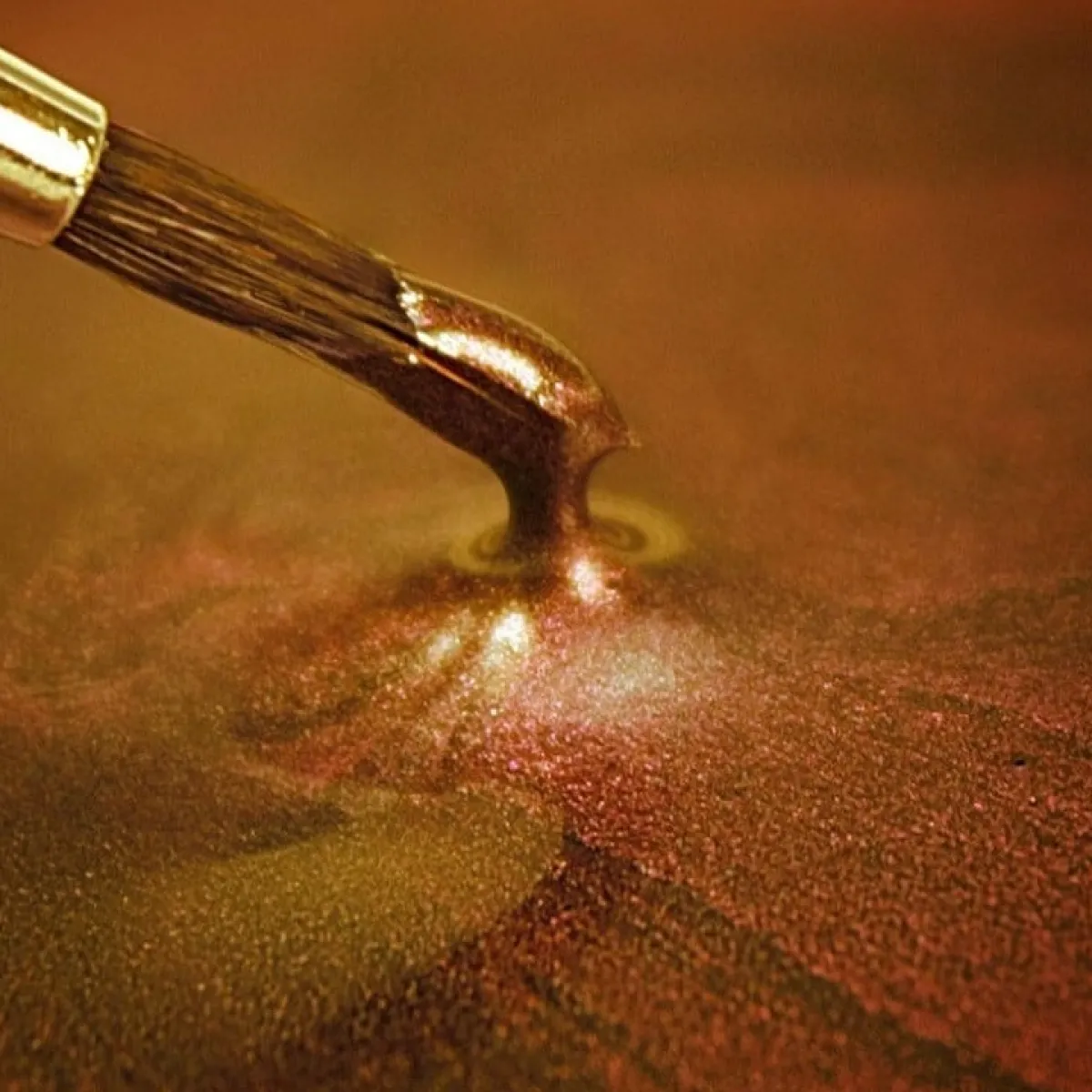 Best Rainbow Dust RD Metallic Food Paint Dark Gold 25ml