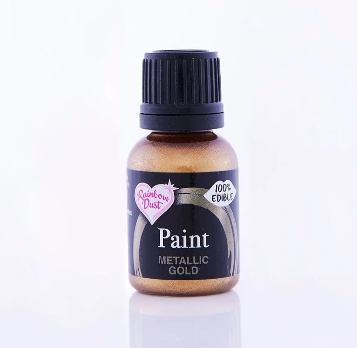 Rainbow Dust RD Metallic Food Paint Gold 25ml