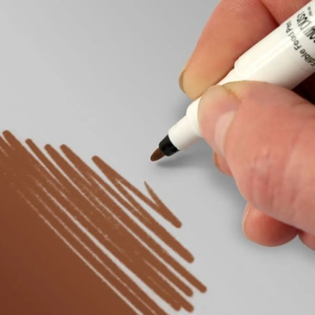 Best Rainbow Dust RD Stift eetbare inkt dubbelzijdig Chocoladebruin
