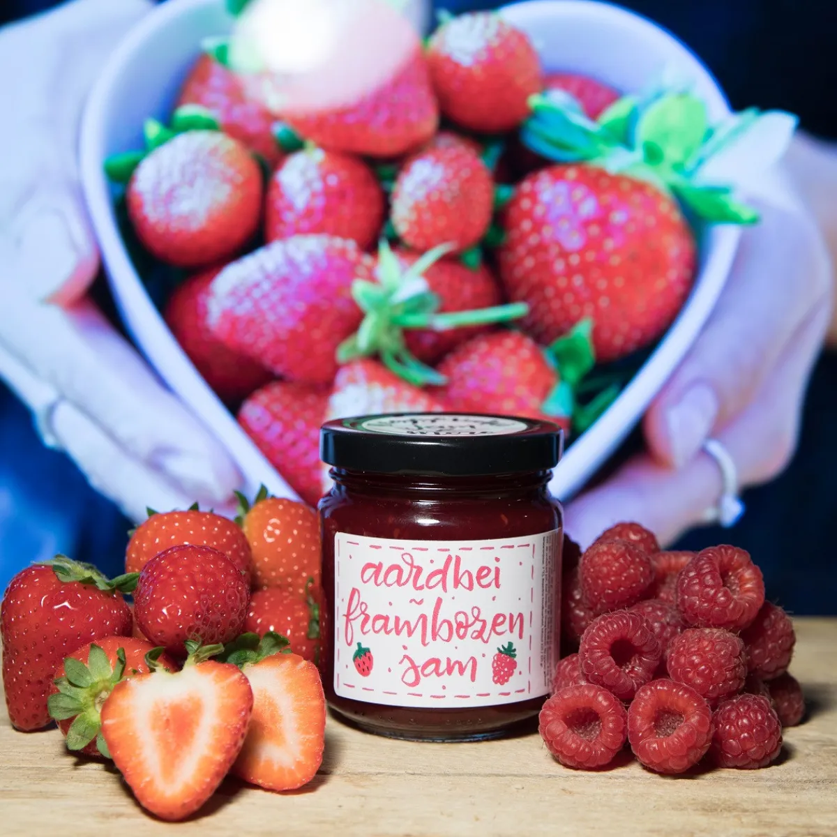 Clearance ReggeVallei Taartvulling Aardbeien-Frambozen 250g