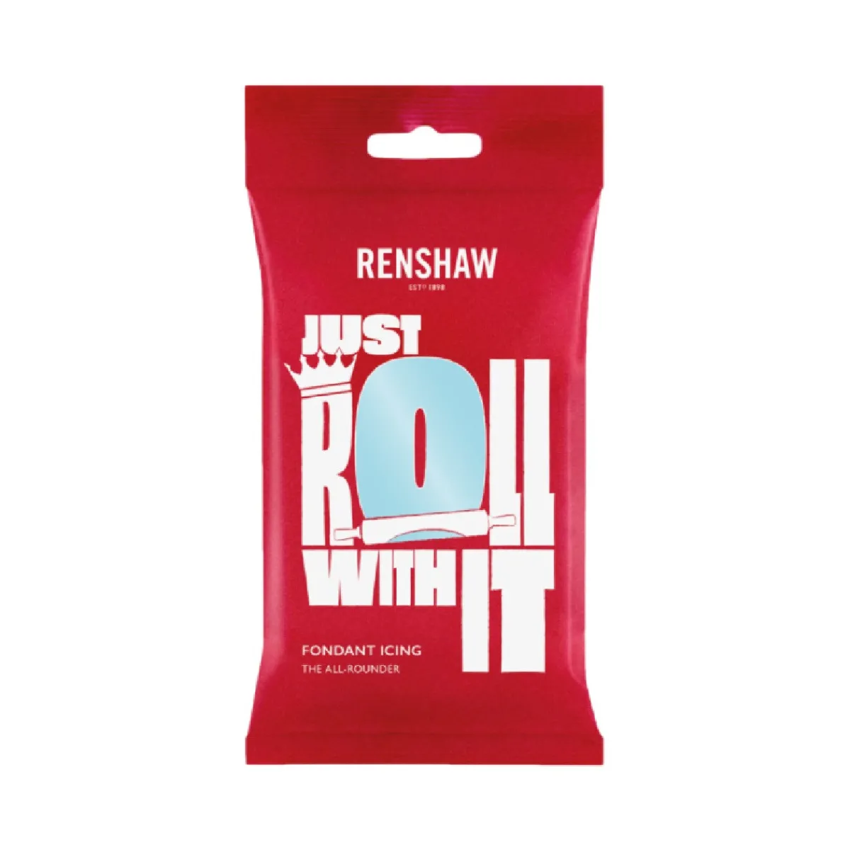 New Renshaw Rolfondant Eenden Ei Blauw 250g