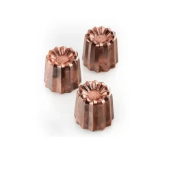 Outlet Silikomart Siliconen Bakvorm Bordelais (15x) Ø4,5x4,5cm