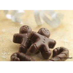 Discount Silikomart Siliconen Bonbonvorm Gingerbread (15x) 4,3x3,5cm