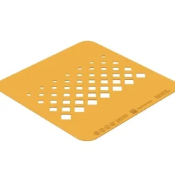New Silikomart Siliconen Stencil Ruit 13,8x7,2x0,1cm Set/2**
