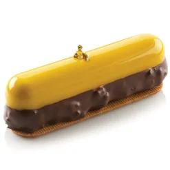 Hot Silikomart Siliconen Vorm Eclair (8) 13,5x2,8cm + Uitsteker
