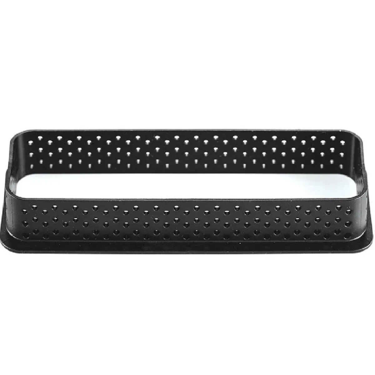 Clearance Silikomart Taartring Exoglass Geperforeerd 12x3,5cm Set/6