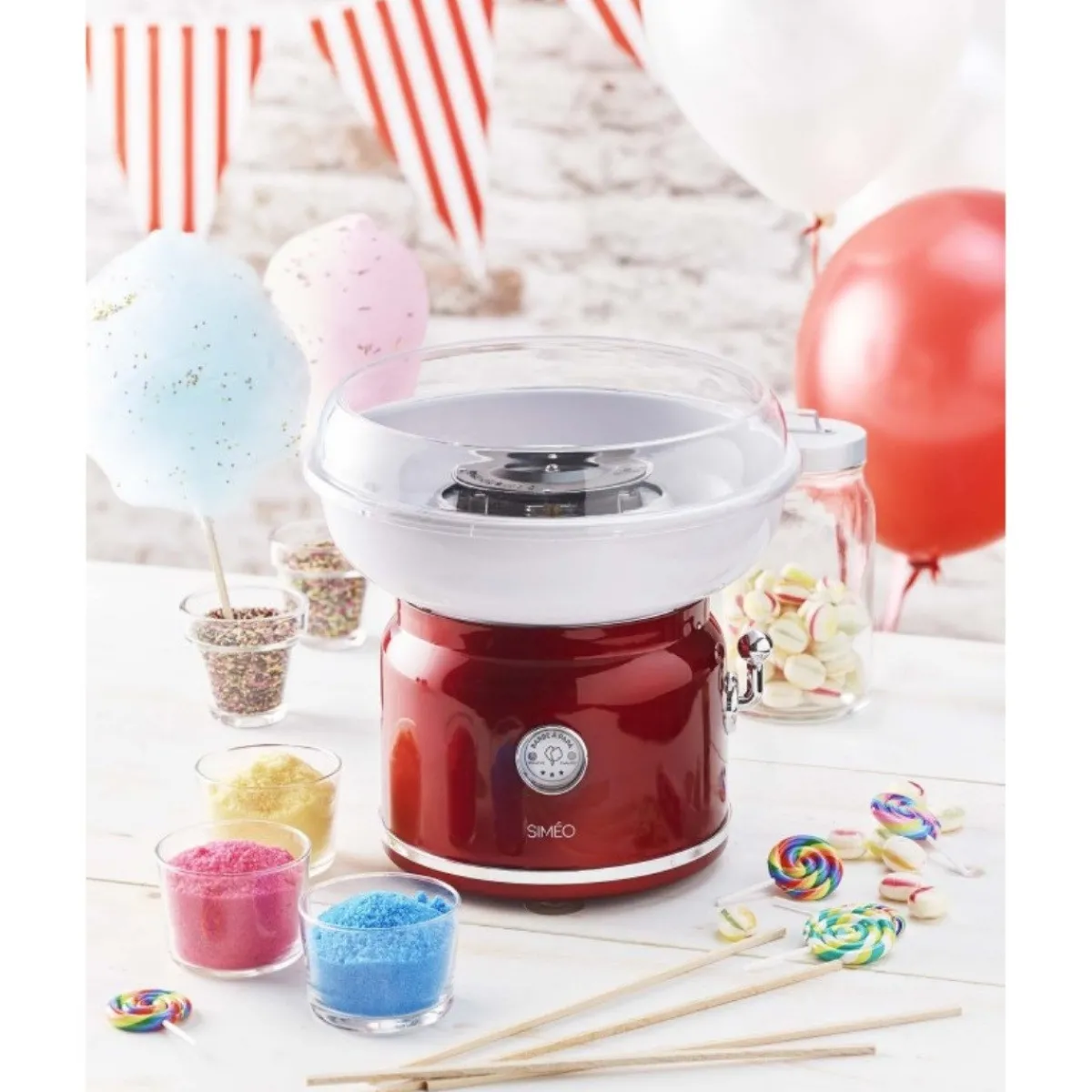Clearance Overig Simeo Suikerspinmachine