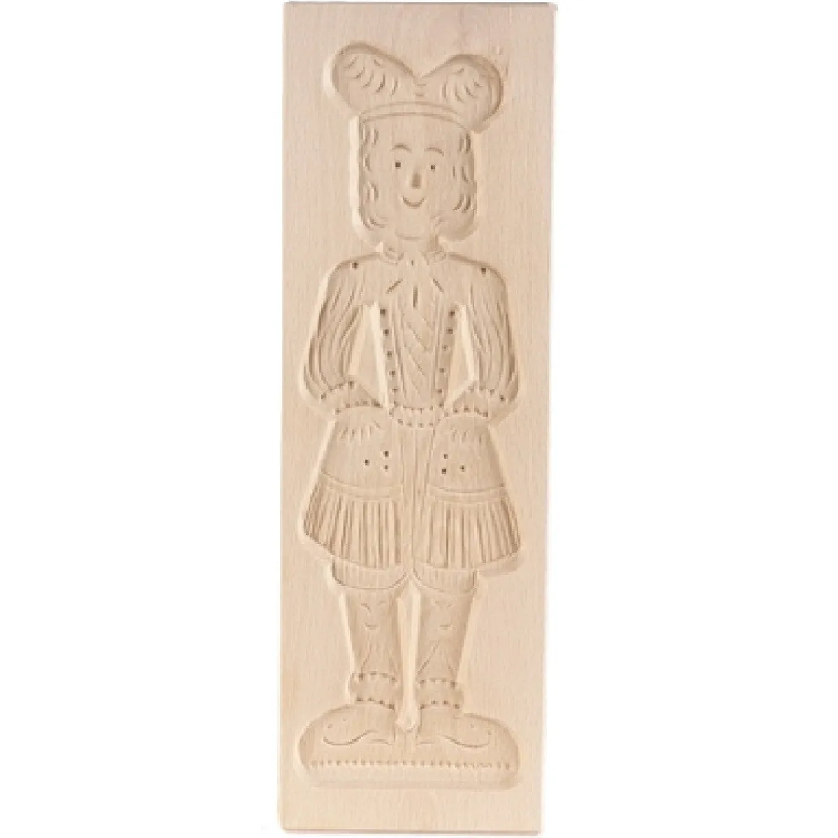 Online Overig Speculaasplank Groot Pop Man (Piet) 30x10cm.