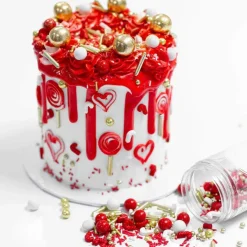 Online Happy Sprinkles Sprinkles Holly Jolly 90g
