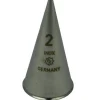 Outlet Overig Spuitmondje Glad RVS 2mm
