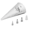 Thermohauser Spuitzakset katoen 28cm (5-delig)