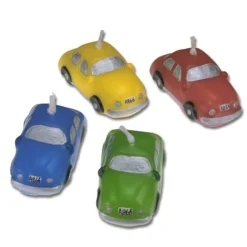 Discount Städter Auto Taartkaarsjes set/4