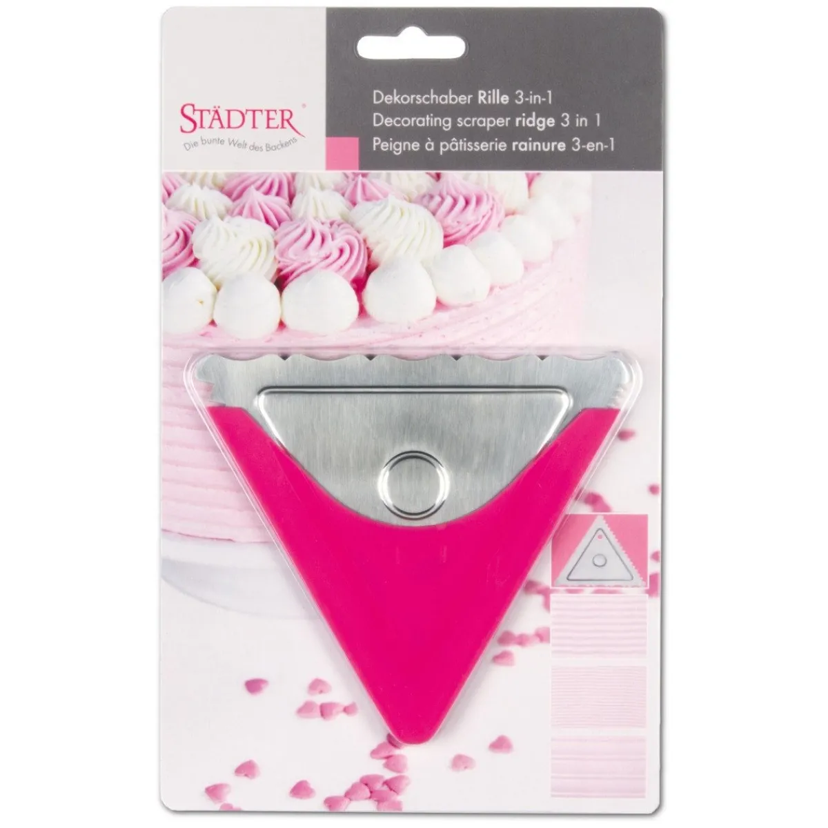 New Städter Garneer / Decoratie Krabber 3-in-1 Fijn**