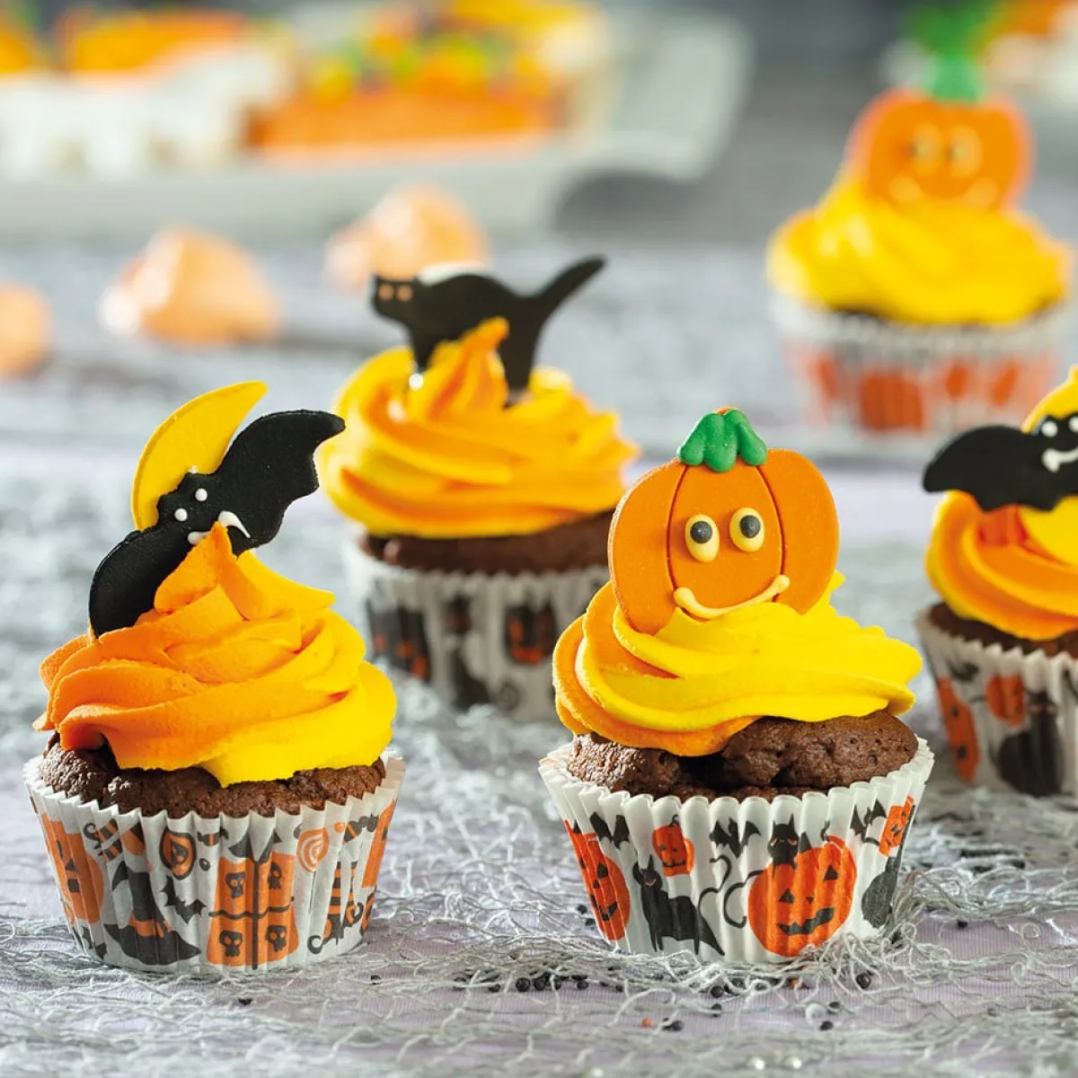 Clearance Decora Suikertie Halloween 3 cm 6 stuks