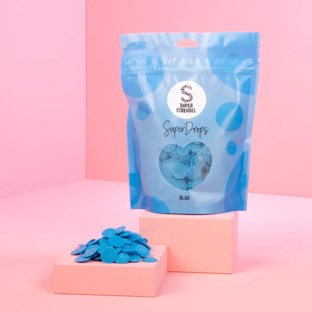 Best SuperStreusel SuperDrops Blauw 300g