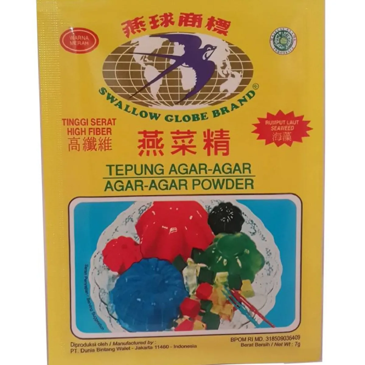 Outlet Overig Swallow Globe Agar Agar Rood 7g