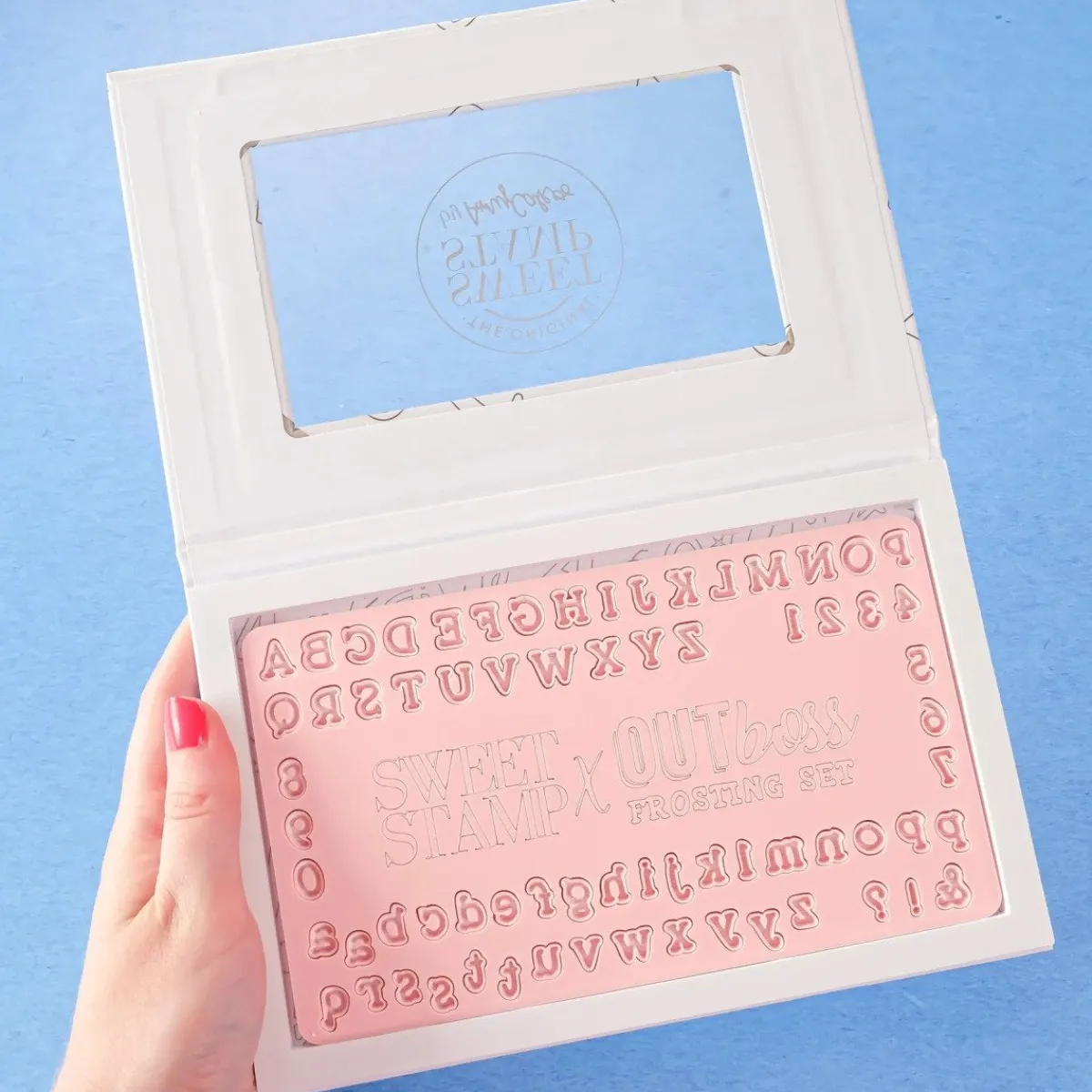 Best Sweet Stamp Outboss Frosting Letters & Cijfers Set