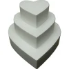 New Taart Dummy Hart 5cm -Ø15cm-