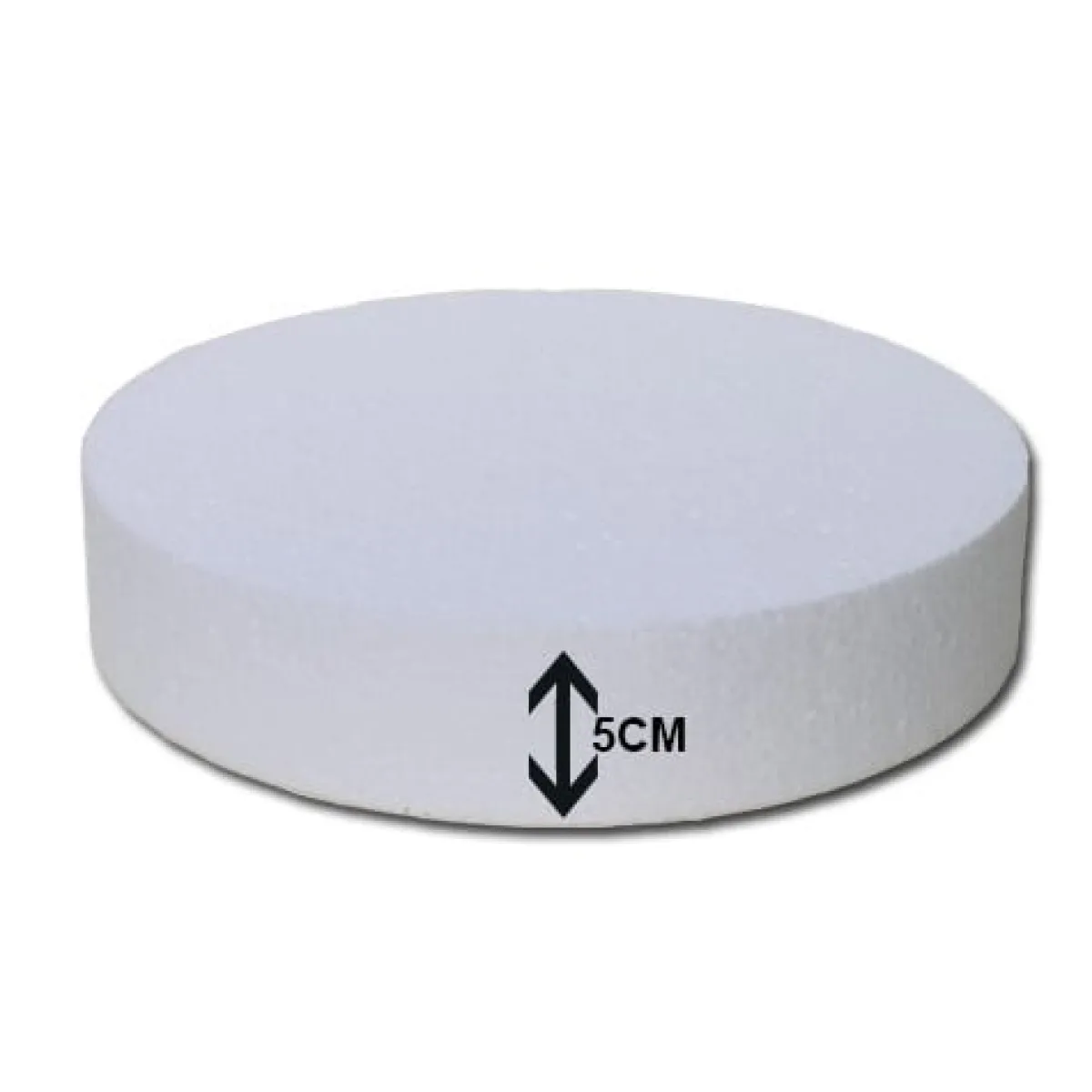 Online Taart Dummy rond 5cm -Ø32,5cm-**