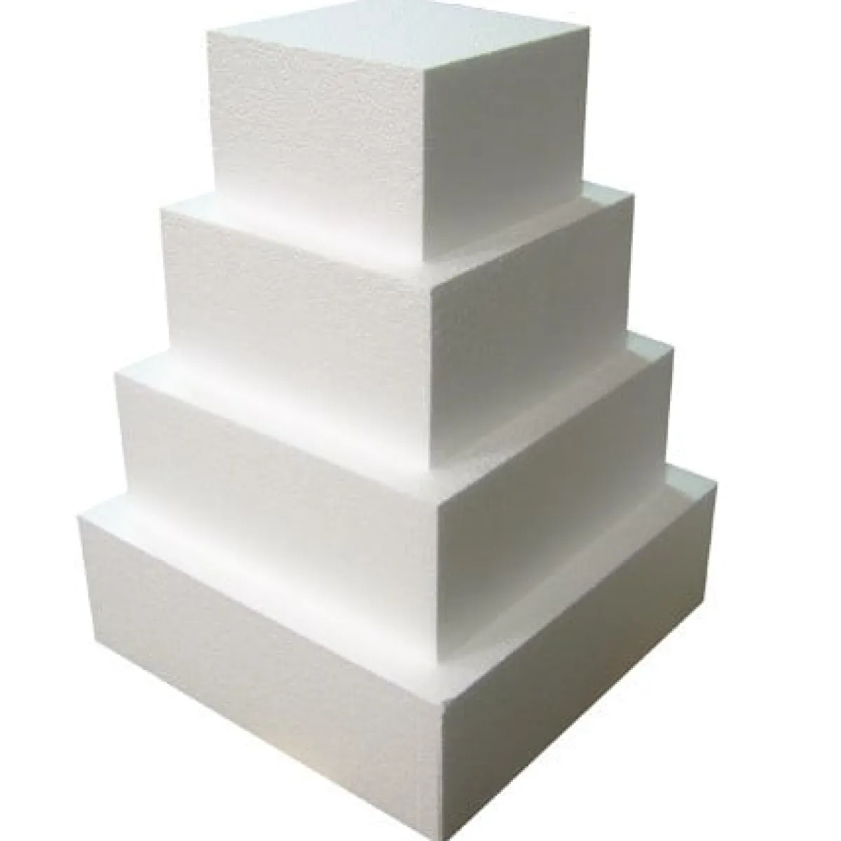 Sale Taart Dummy vierkant 5cm - 10x10cm