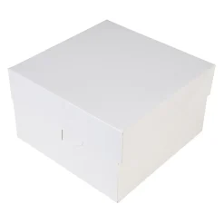 Best BrandNewCake Taartdoos 25x25x15cm. Wit 50st
