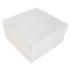Sale BrandNewCake Taartdoos 30x30x15cm. Wit 3st