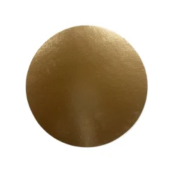 Clearance Overig Taartkarton Goud/Wit Ø26cm per stuk