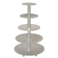 Hot Overig Taartstandaard Aluminium New York 5 etages