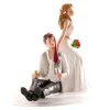 Hot Taarttopper Bruidspaar Bruidegom Laveloos Polystone 14,5cm