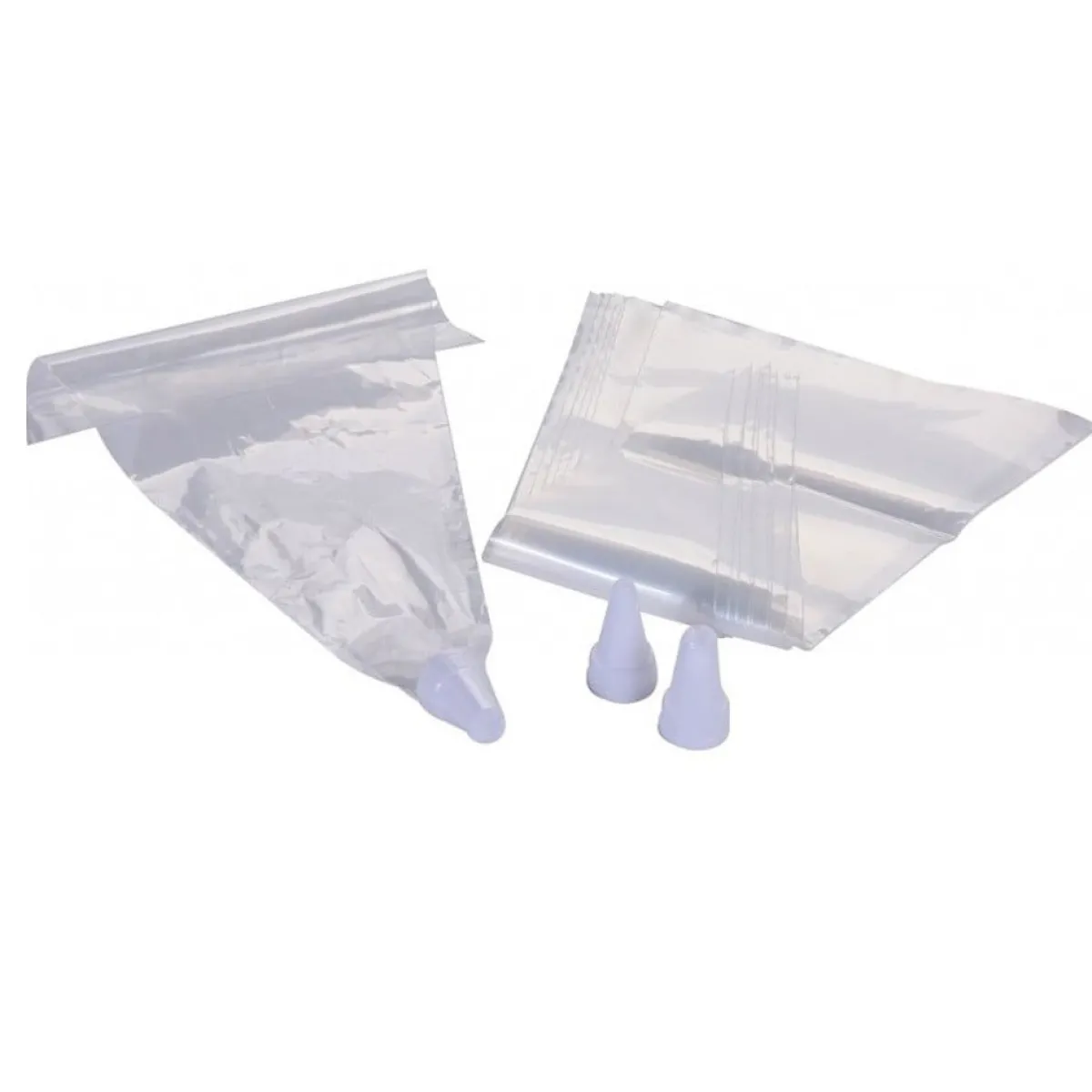 Overig Wegwerp Spuitzakken Set/10 + 3 Spuitmondjes