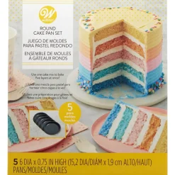 Best Wilton Bakvormen Easy Layers Rond 15cm set/5