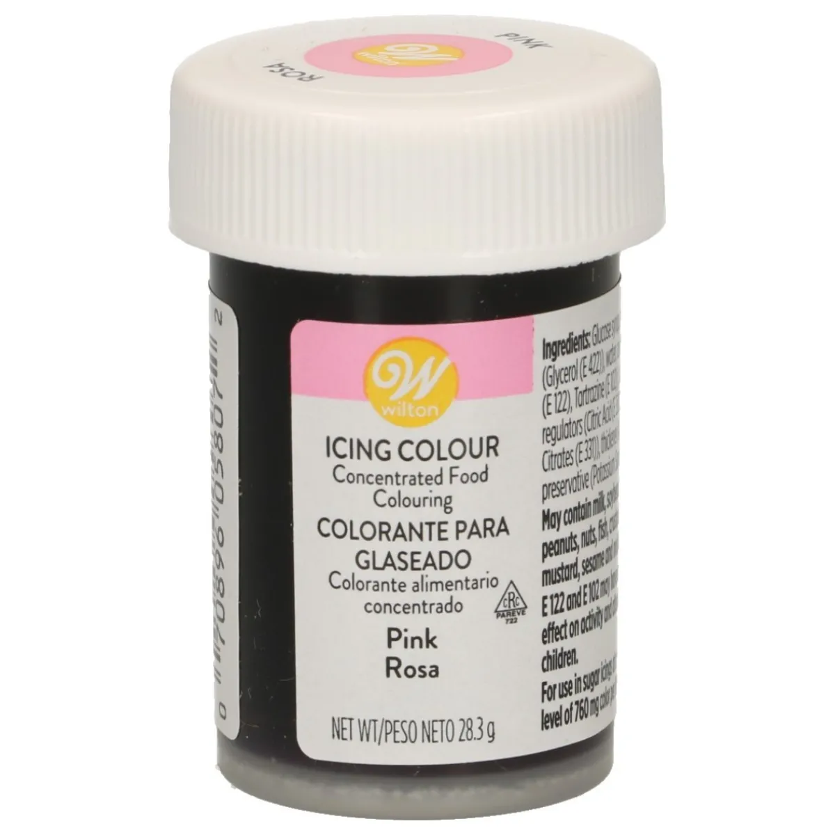 Hot Wilton Kleurstof Gel Licht Roze 28g